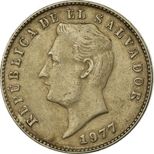 Coin, El Salvador, 10 Centavos, 1977, Vereinigte Deutsche Metall, Germany