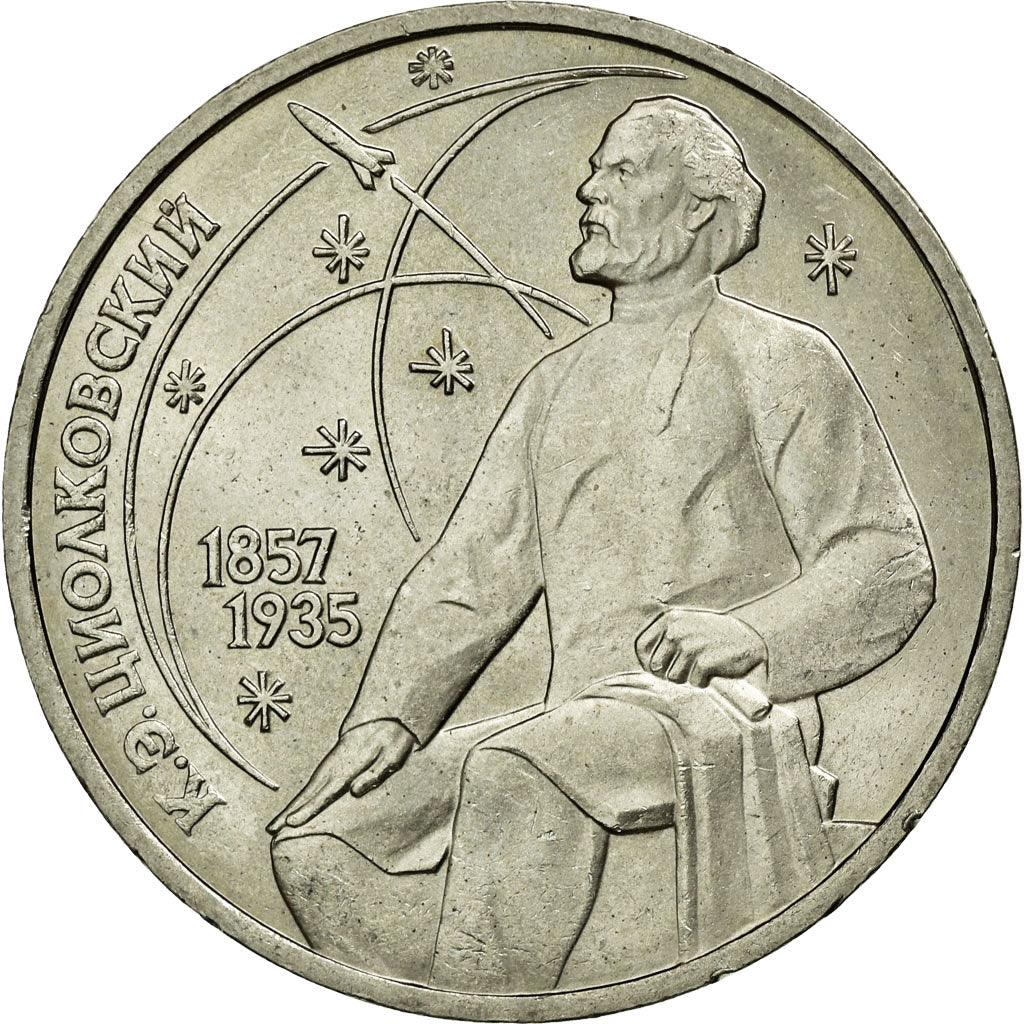 Coin, Russia, Rouble, 1987, AU(55-58), Copper-nickel, KM:205