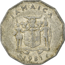 Coin, Jamaica, Elizabeth II, Cent, 1981, British Royal Mint, VF(20-25)
