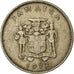 Coin, Jamaica, Elizabeth II, 10 Cents, 1972, Franklin Mint, EF(40-45)