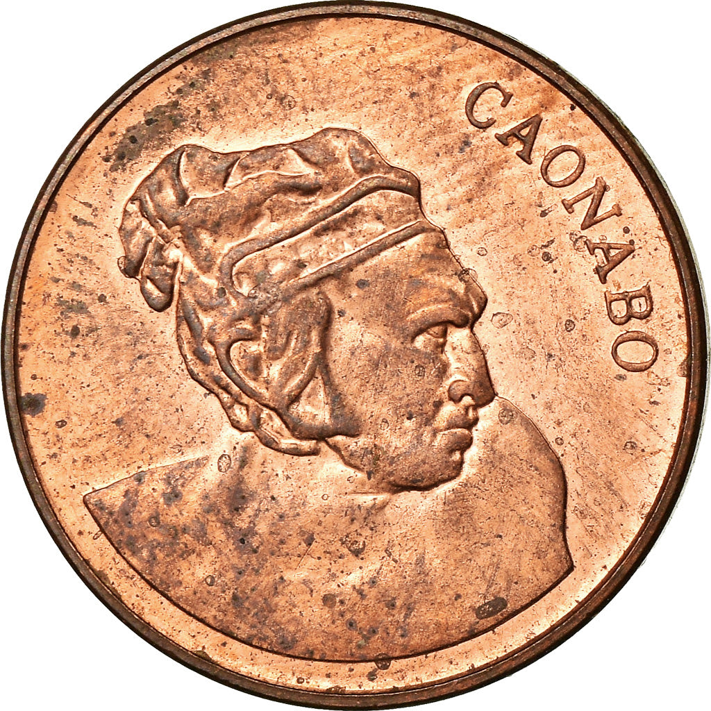 Moneda, República Dominicana, Centavo, 1987, Dominican Republic Mint, MBC