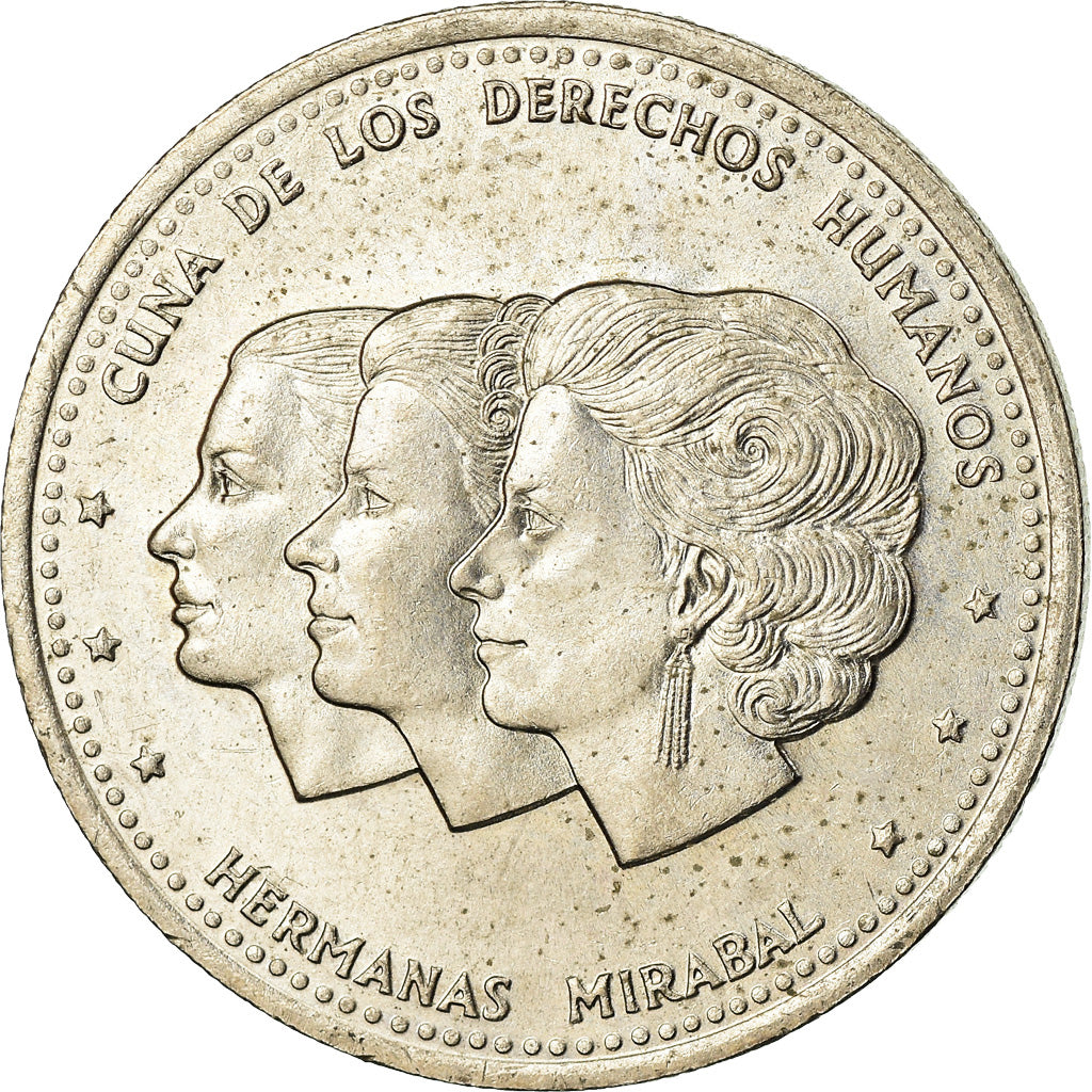 Monnaie, Dominican Republic, 25 Centavos, 1987, Dominican Republic Mint, TTB
