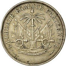 Coin, Haiti, 5 Centimes, 1904, EF(40-45), Copper-nickel, KM:52