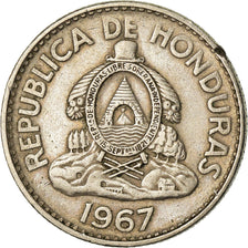 Coin, Honduras, 20 Centavos, 1967, EF(40-45), Copper-nickel, KM:79