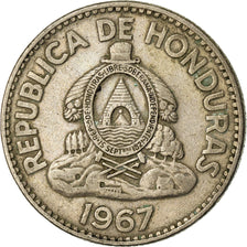 Coin, Honduras, 50 Centavos, 1967, EF(40-45), Copper-nickel, KM:80