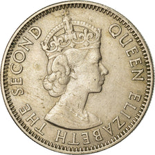 Moneda, Honduras británica, Elizabeth II, 25 Cents, 1964, MBC, Cobre - níquel