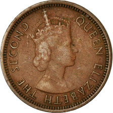 Coin, British Honduras, Elizabeth II, Cent, 1954, VF(30-35), Bronze, KM:27