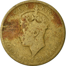 Moneta, Brytyjski Honduras, George VI, 5 Cents, 1942, F(12-15), Mosiądz
