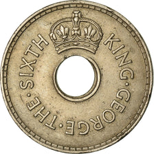 Coin, Fiji, George VI, Penny, 1949, EF(40-45), Copper-nickel, KM:17