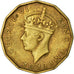 Coin, Fiji, George VI, Threepence, 1947, EF(40-45), Nickel-brass, KM:15