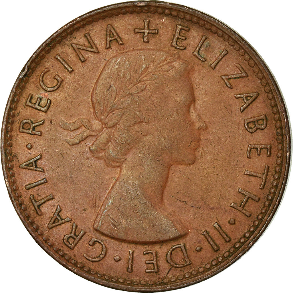 Monnaie, Australie, Elizabeth II, Penny, 1953, TTB, Bronze, KM:50