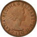Monnaie, Australie, Elizabeth II, Penny, 1953, TTB, Bronze, KM:50