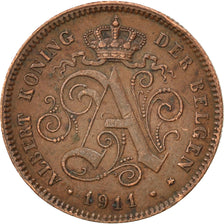 Belgique, Albert Ier, 2 Centimes 1911, KM 65