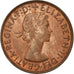 Coin, Australia, Elizabeth II, Penny, 1961-1971, EF(40-45), Bronze, KM:56