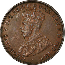 Coin, Australia, George V, Penny, 1933, EF(40-45), Bronze, KM:23
