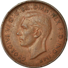 Monnaie, Australie, George VI, 1/2 Penny, 1938, Melbourne, TTB, Bronze, KM:35