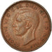 Monnaie, Australie, George VI, 1/2 Penny, 1938, Melbourne, TTB, Bronze, KM:35