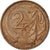 Munten, Australië, Elizabeth II, 2 Cents, 1967, ZF, Bronze, KM:63