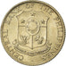 Coin, Philippines, 10 Centavos, 1964, AU(55-58), Copper-Nickel-Zinc, KM:188