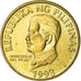 Coin, Philippines, 50 Sentimos, 1993, EF(40-45), Brass, KM:242.3