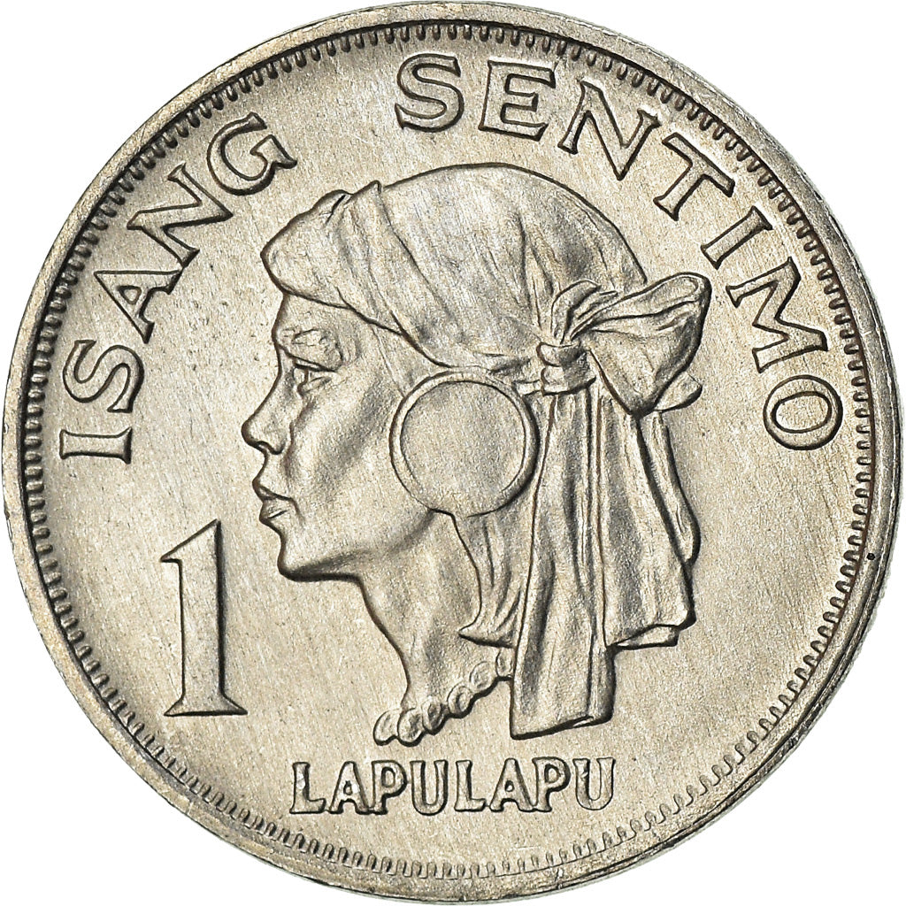Coin, Philippines, Sentimo, 1967, EF(40-45), Aluminum, KM:196