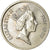 Moneta, Fiji, Elizabeth II, 5 Cents, 1987, AU(55-58), Miedź-Nikiel, KM:51