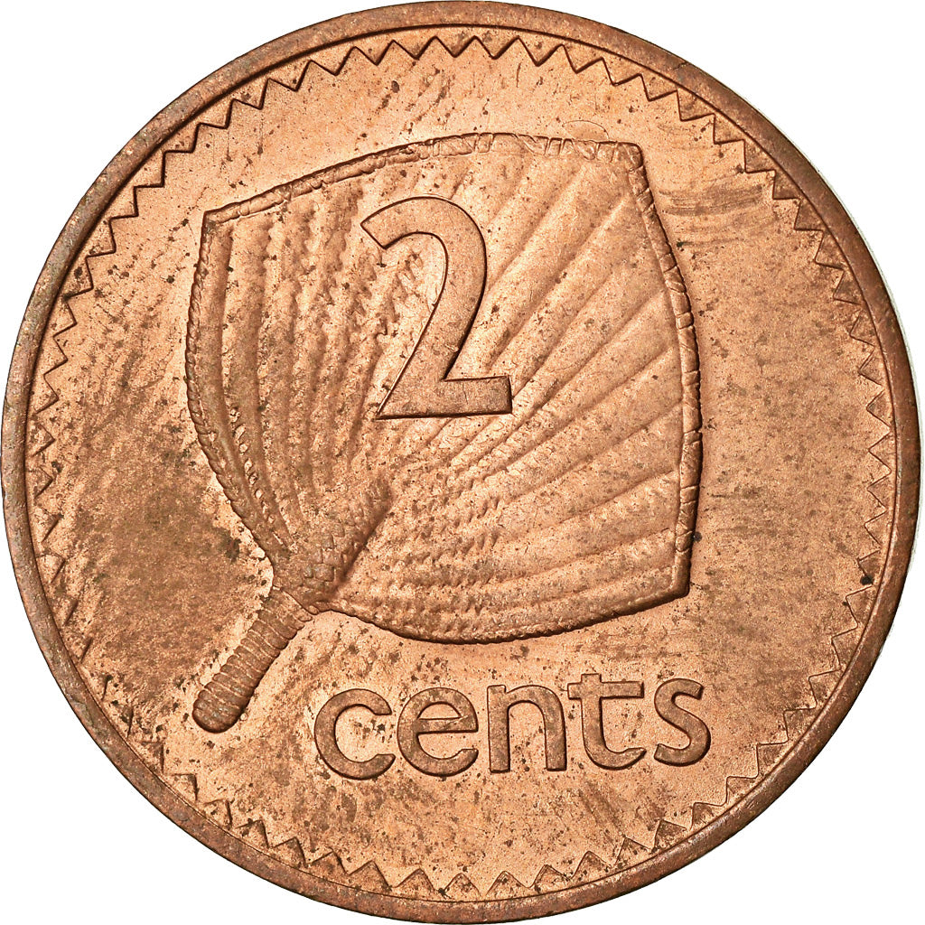 Moneta, Figi, Elizabeth II, 2 Cents, 1969, BB, Bronzo, KM:28