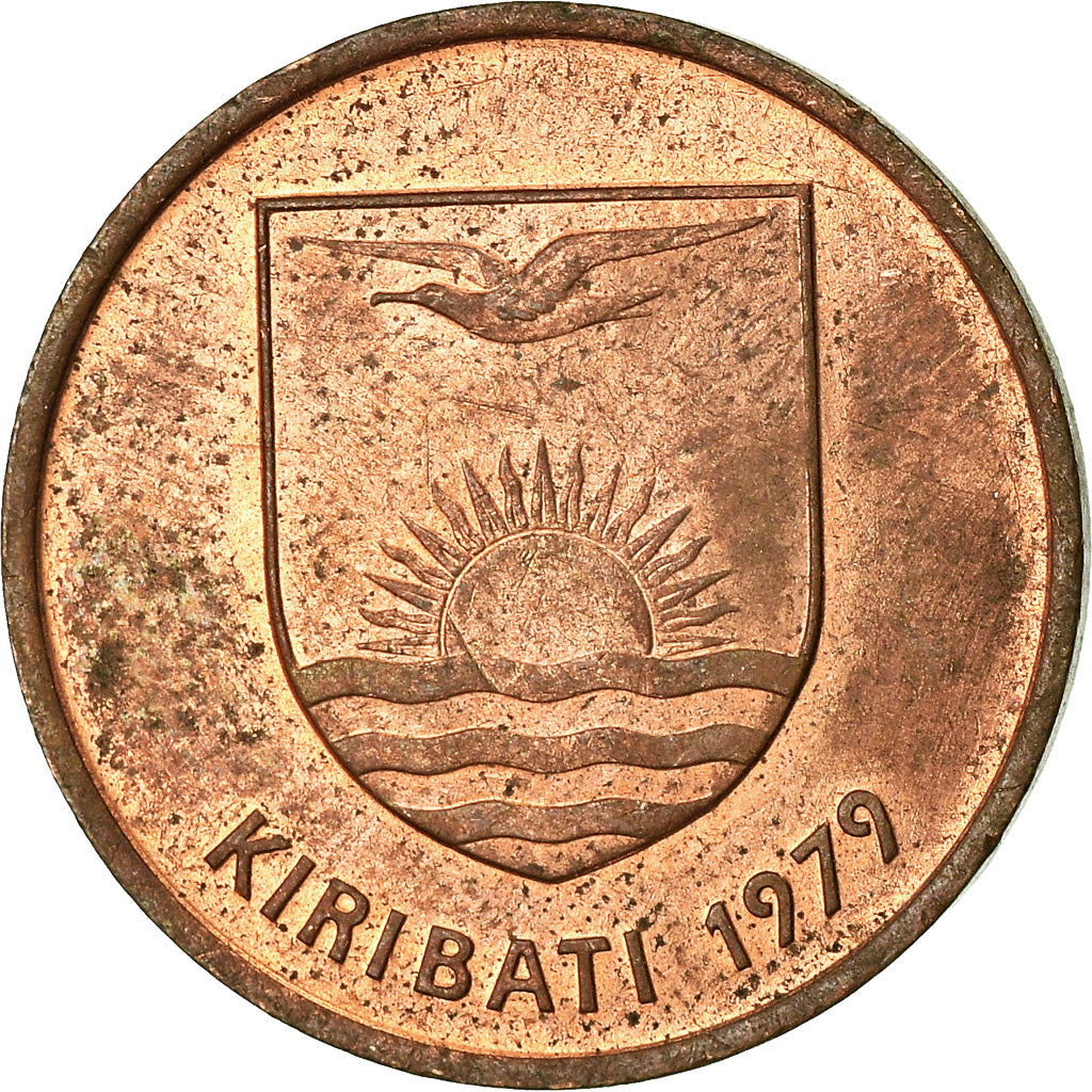Moneda, Kiribati, Cent, 1979, British Royal Mint, MBC, Bronce, KM:1
