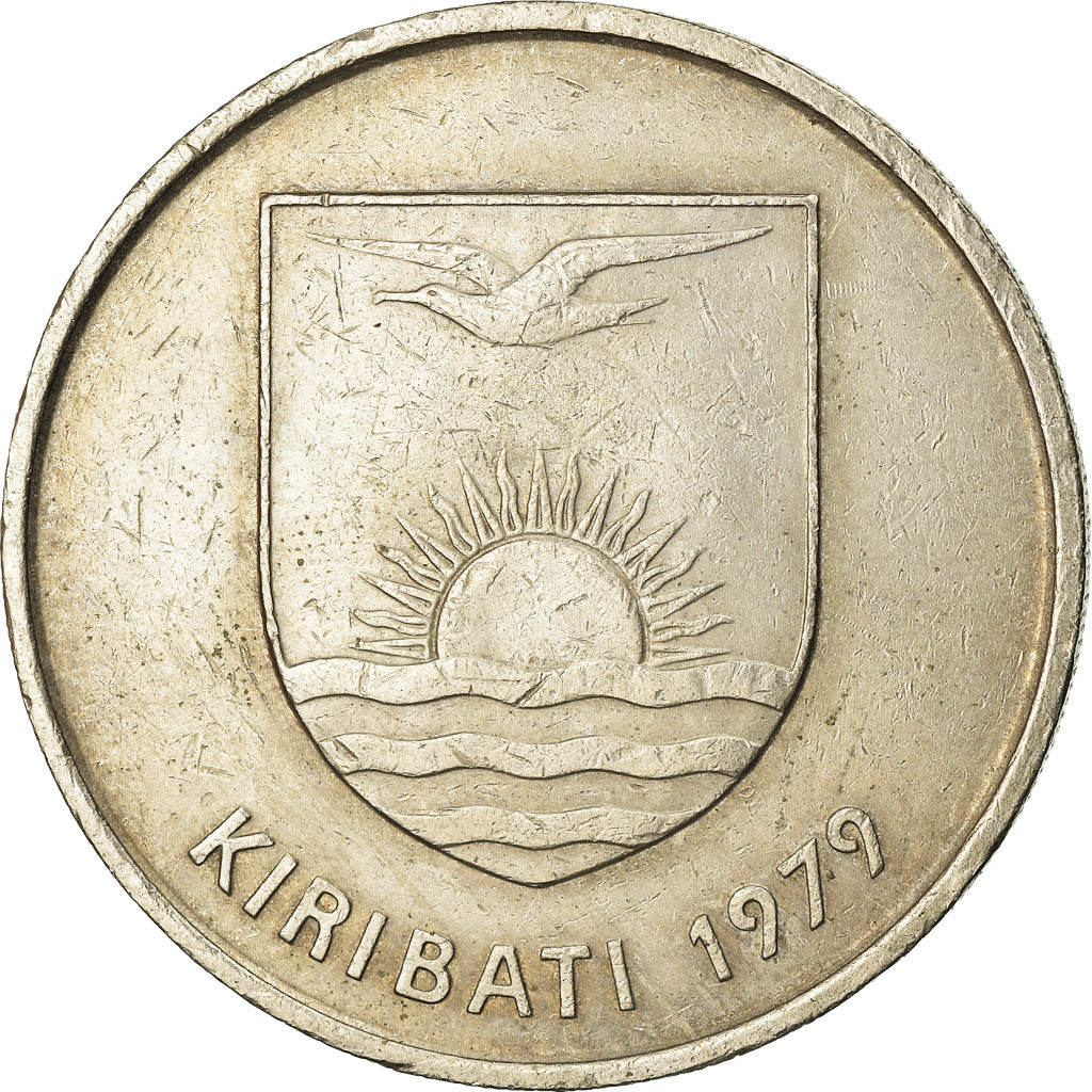 Monnaie, Kiribati, 50 Cents, 1979, British Royal Mint, TTB, Copper-nickel, KM:6