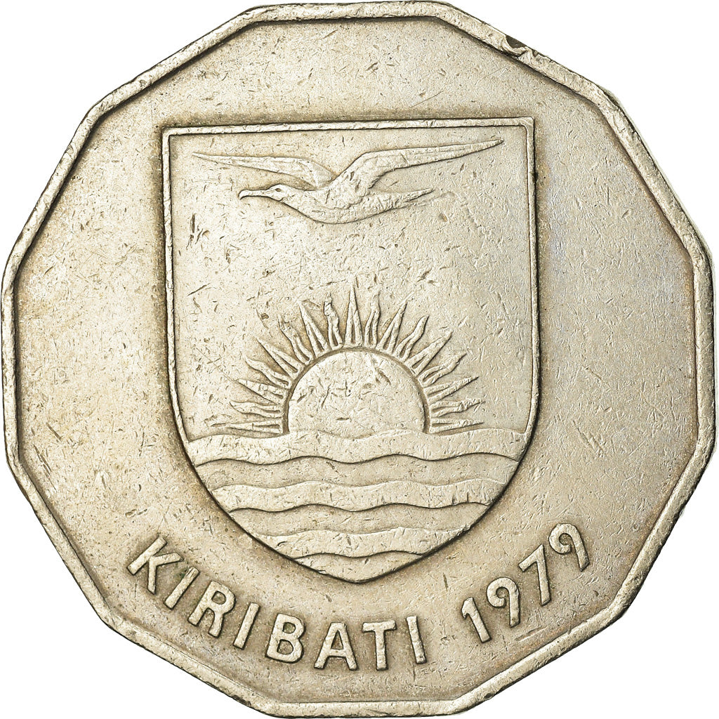 Monnaie, Kiribati, Dollar, 1979, British Royal Mint, TTB, Copper-nickel, KM:7