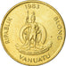 Coin, Vanuatu, Vatu, 1983, British Royal Mint, EF(40-45), Nickel-brass, KM:3