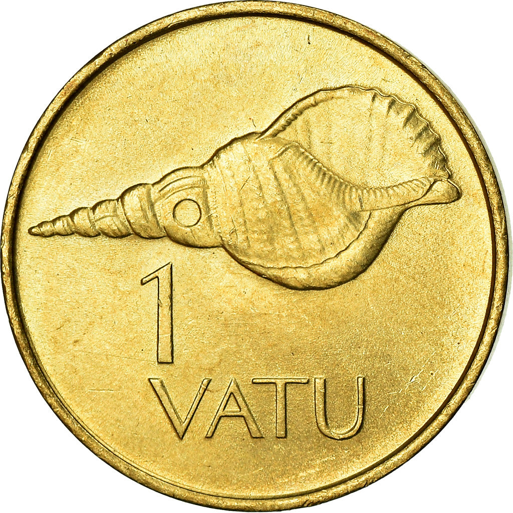Coin, Vanuatu, Vatu, 1983, British Royal Mint, EF(40-45), Nickel-brass, KM:3