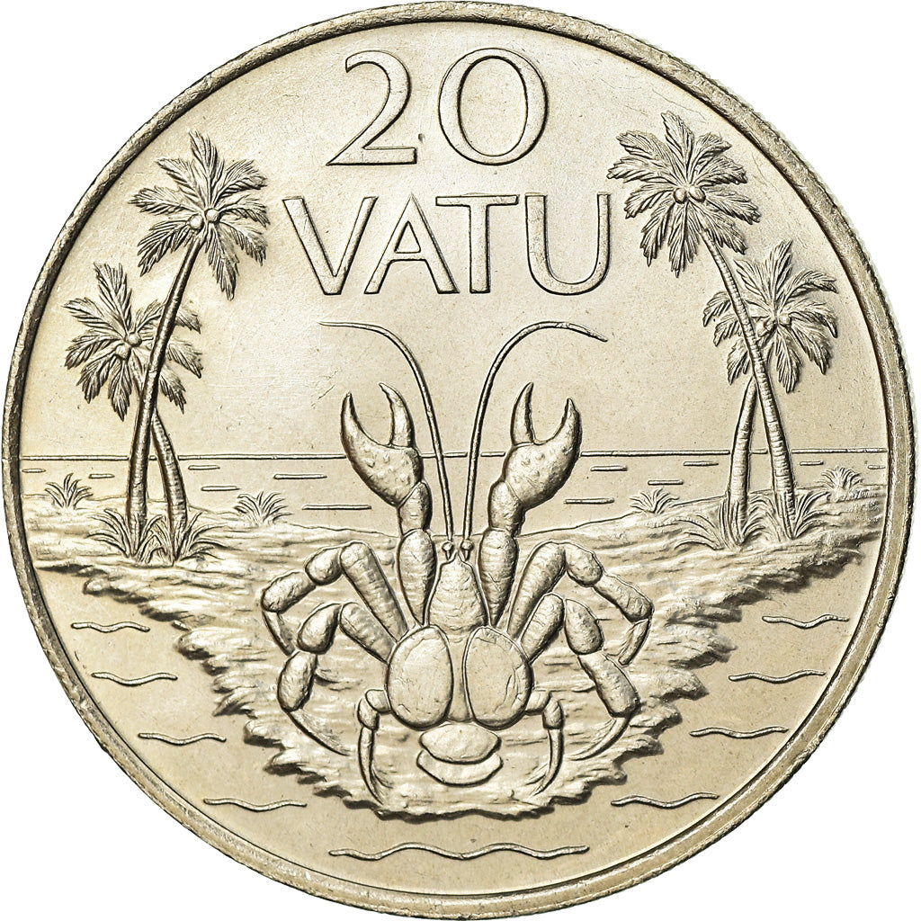 Münze, Vanuatu, 20 Vatu, 1983, British Royal Mint, VZ, Copper-nickel, KM:7