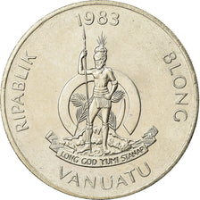 Monnaie, Vanuatu, 50 Vatu, 1983, British Royal Mint, SUP, Copper-nickel, KM:8