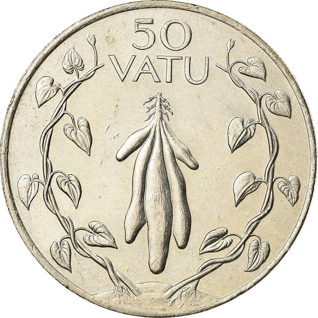 Monnaie, Vanuatu, 50 Vatu, 1983, British Royal Mint, SUP, Copper-nickel, KM:8