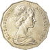 Coin, Australia, Elizabeth II, 50 Cents, 1969, AU(55-58), Copper-nickel, KM:68