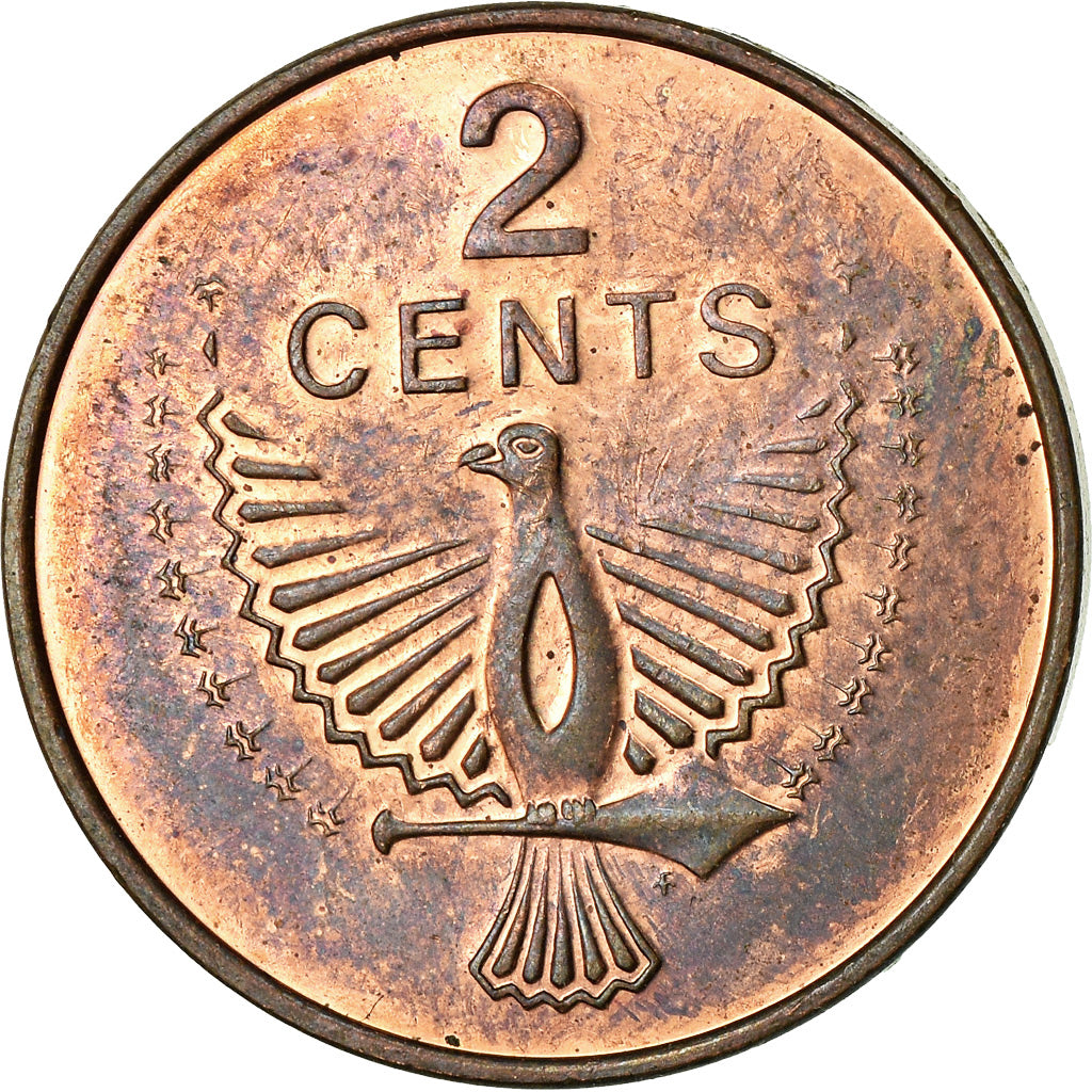 Coin, Solomon Islands, 2 Cents, 1980, VF(30-35), Bronze, KM:2