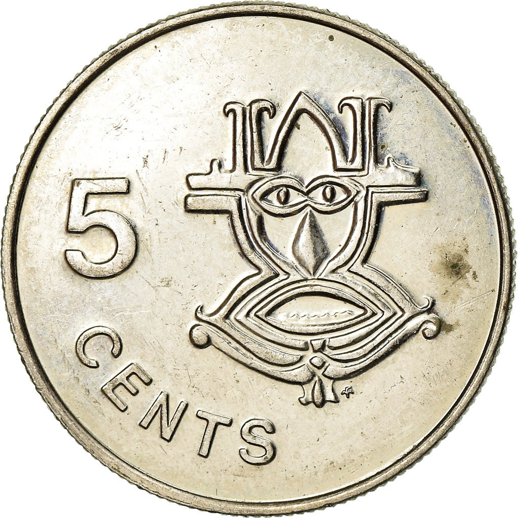 Coin, Solomon Islands, 5 Cents, 1980, EF(40-45), Copper-nickel, KM:3
