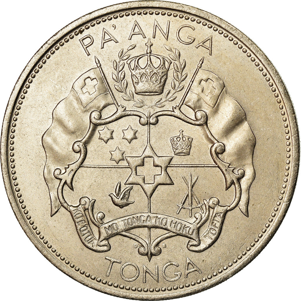 Münze, Tonga, King Taufa'ahau Tupou IV, Pa'anga, 1968, UNZ, Copper-nickel