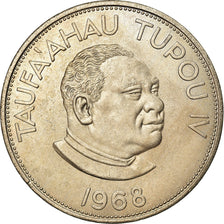 Moneda, Tonga, King Taufa'ahau Tupou IV, 2 Pa'anga, 1968, SC, Cobre - níquel