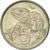 Moeda, Nova Zelândia, Elizabeth II, 5 Cents, 1967, EF(40-45), Cobre-níquel