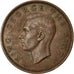 Monnaie, Nouvelle-Zélande, George VI, 1/2 Penny, 1952, TTB, Bronze, KM:20