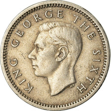 Monnaie, Nouvelle-Zélande, George VI, 3 Pence, 1951, TTB, Copper-nickel, KM:15