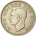 Munten, Nieuw Zeeland, George VI, Florin, 1948, ZF, Copper-nickel, KM:18