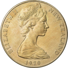 Monnaie, Nouvelle-Zélande, Elizabeth II, Dollar, 1970, SPL, Copper-nickel