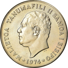 Moneta, Samoa, Tala, 1974, SPL, Rame-nichel, KM:19
