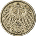 Moneda, ALEMANIA - IMPERIO, Wilhelm II, 10 Pfennig, 1910, Berlin, MBC, Cobre -