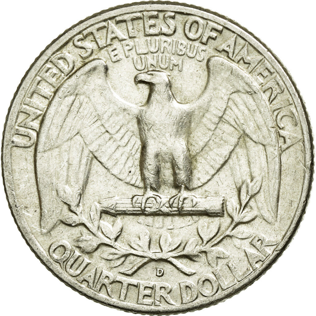 Coin, United States, Washington Quarter, Quarter, 1963, U.S. Mint, Denver