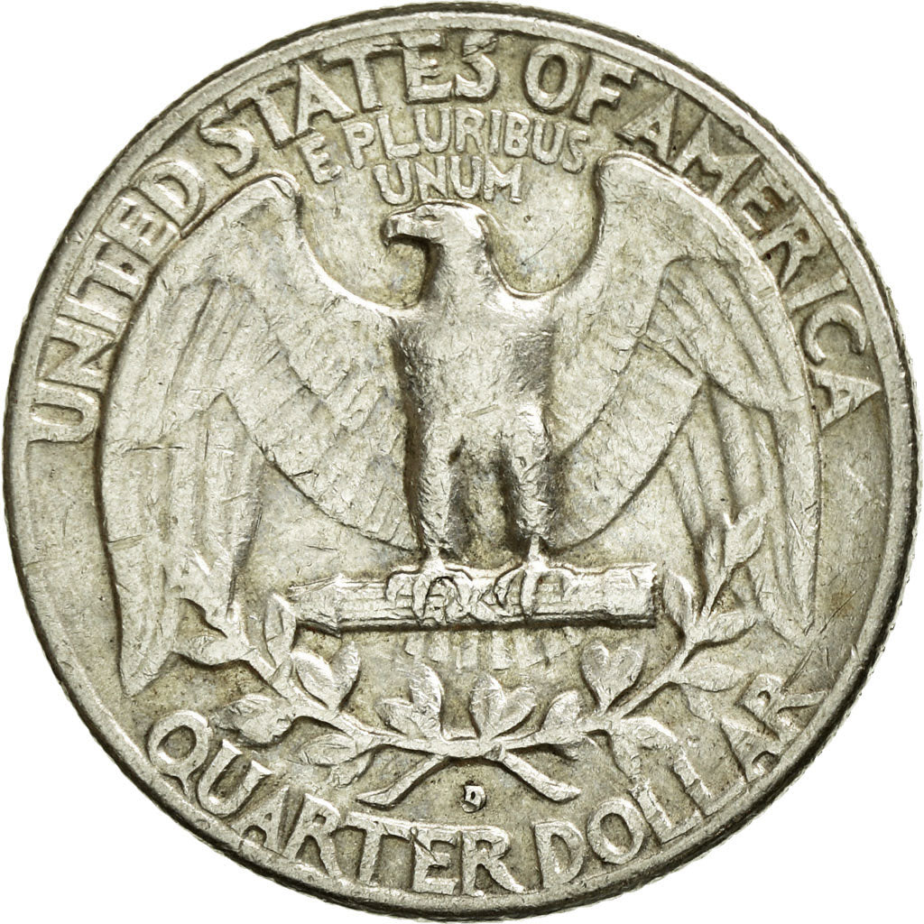 Coin, United States, Washington Quarter, Quarter, 1963, U.S. Mint, Denver