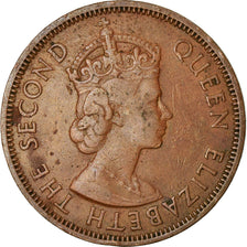 Moneta, Stati dei Caraibi Orientali, Elizabeth II, Cent, 1962, BB, Bronzo, KM:2